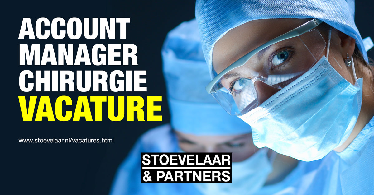 vacature account manager chirurgie