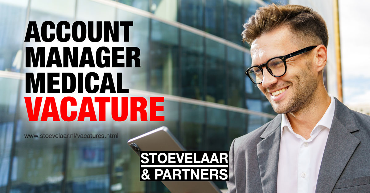 vacature account manager medical
