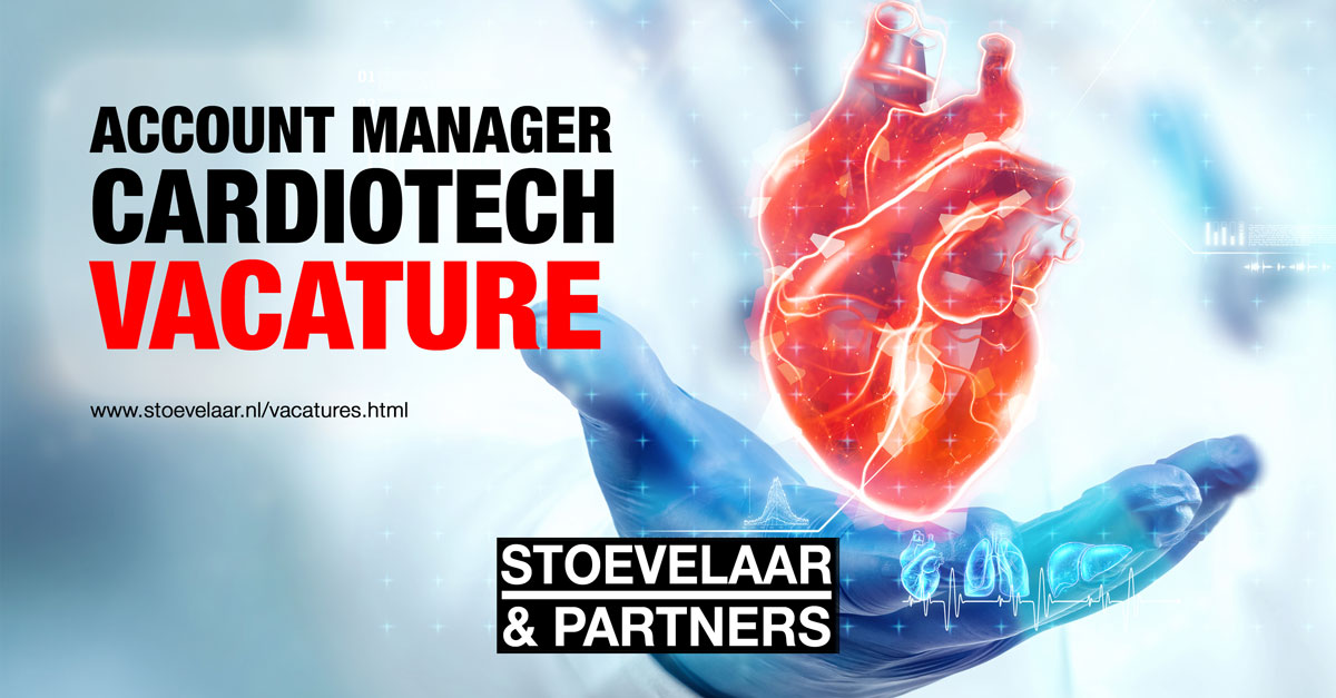 vacature account manager cardiotech